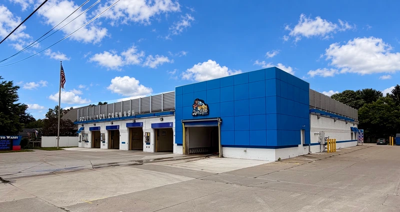 The Lyon Auto Wash facility in South Lyon, Michigan